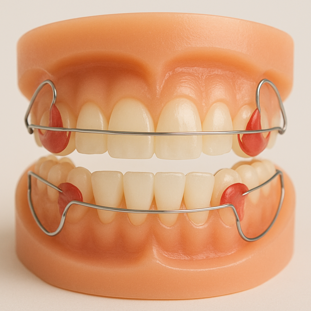 Retainers used in orthodontic treatment