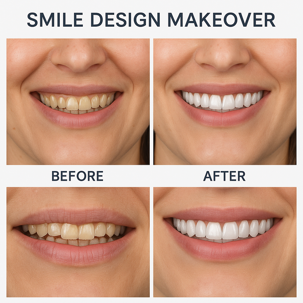 Smile Design Makeover