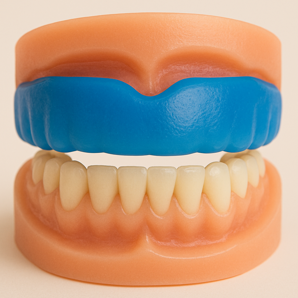 Sports Guard used in Orthodontic Treatment