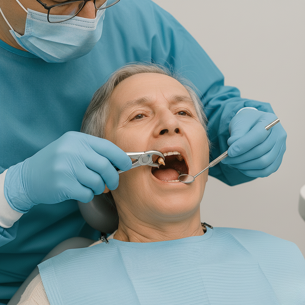 Painless Tooth Extraction for Seniors In Chennai - Geriatric Dental Care